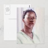 Moederloos kind briefkaart (Voorkant / Achterkant)