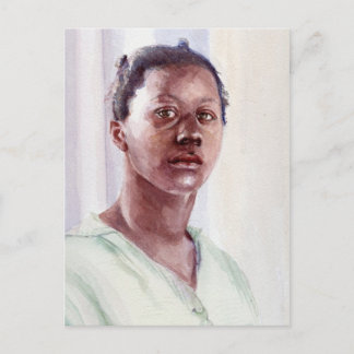 Moederloos kind briefkaart