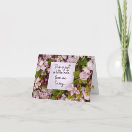 Moederloze Moederdag Kaart - Snel. Opmerking