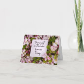 Moederloze Moederdag Kaart - Snel. Opmerking (Voorkant)