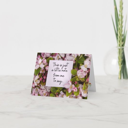 Moederloze Moederdag Kaart - Snel. Opmerking (Voorkant)