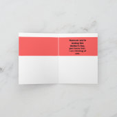 Moederloze Moederdag Kaart - Vriend (Binnen)