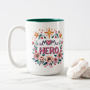 Moedermoed Tweekleurige Koffiemok