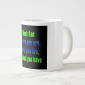 Moedermotto # 147 grote koffiekop (Voorkant rechts)
