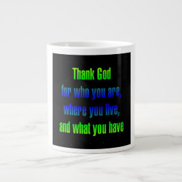 Moedermotto # 147 grote koffiekop