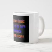 Moedermotto # 155 grote koffiekop (Voorkant rechts)