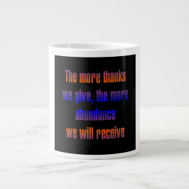 Moedermotto # 155 grote koffiekop