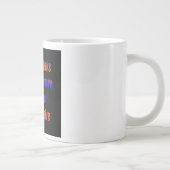 Moedermotto # 155 grote koffiekop (Rechts)