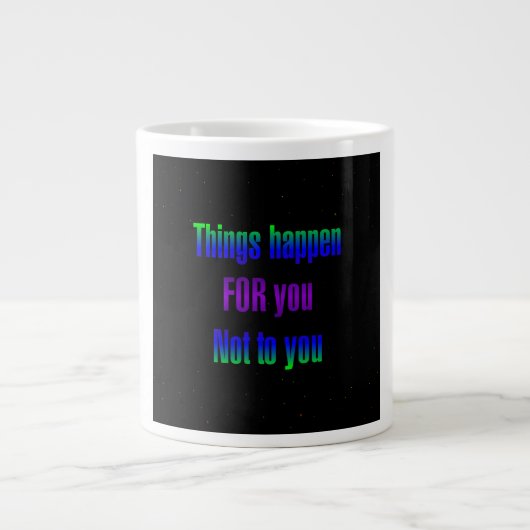 Moedermotto # 158 grote koffiekop (Voorkant)