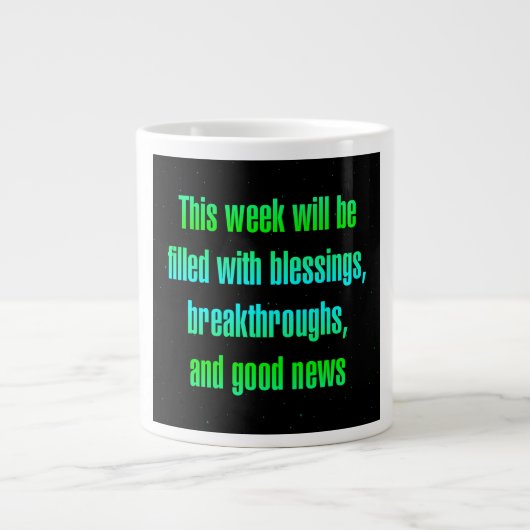 Moedermotto # 243 grote koffiekop (Voorkant)