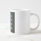 Moedermotto # 257 grote koffiekop (Rechts)