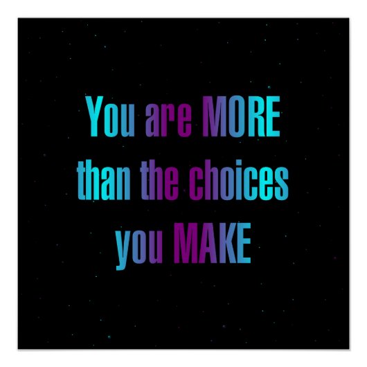 Moedermotto # 265 perfect poster (Voorkant)