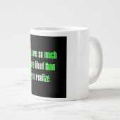 Moedermotto # 296 grote koffiekop (Voorkant rechts)