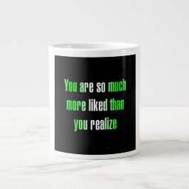 Moedermotto # 296 grote koffiekop