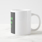 Moedermotto # 296 grote koffiekop (Rechts)