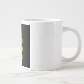 Moedermotto # 45 grote koffiekop (Rechts)
