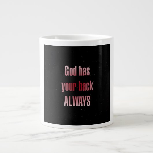 Moedermotto # 50 grote koffiekop (Voorkant)