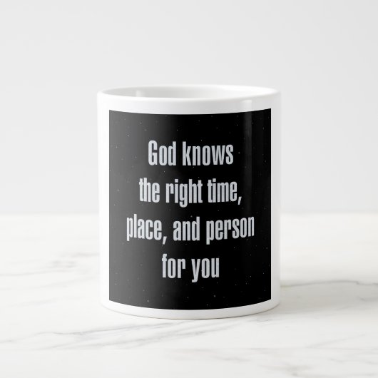 Moedermotto # 64 grote koffiekop (Voorkant)