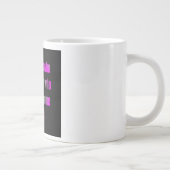 Moedermotto # 65 grote koffiekop (Rechts)