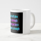 Moedermotto # 81 grote koffiekop (Voorkant rechts)