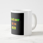 Moedermotto # 87 grote koffiekop (Voorkant rechts)