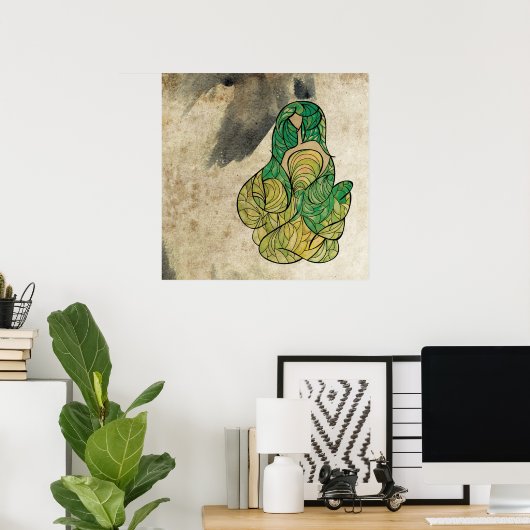 MOEDERNATUUR POSTER (Thuiskantoor)