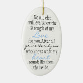 moederofferte keramisch ornament (Rechts)