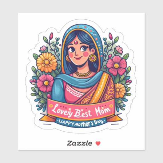 Moederomhelzing - een speciale moederdag sticker (Vel)