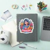 Moederomhelzing - een speciale moederdag sticker (iPad Cover)