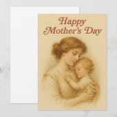 Moederomhelzing Feestdagenkaart (Voorkant / Achterkant)