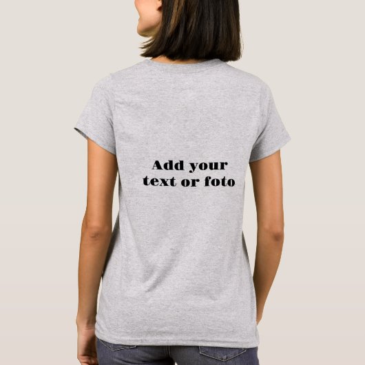 Moederomhelzing T-shirt (Achterkant)