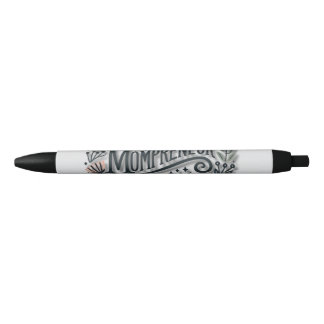 Moederondernemer Thema Zwarte Inkt Pen