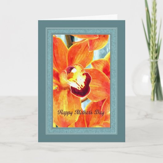 Moederorchidee Kaart (Voorkant)