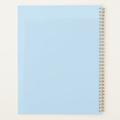  Moederpaard met Baby in Grass Blue Sky Planner (Achterkant)