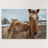 Moederpaarden en -dieren legpuzzel (Horizontaal)