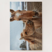 Moederpaarden en -dieren legpuzzel (Verticaal)