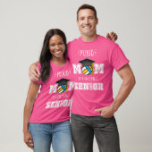 Moeders Afstuderen trotse moeder van een volleybal T-shirt (Unisex)