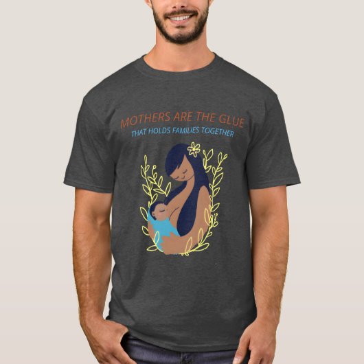 Moeders Arehe Gluehat Houdt Gezinnen bij elkaar ca T-shirt (Voorkant)