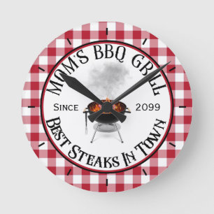 Moeders BBQ-grill beste biefstukken in de stad  Ronde Klok