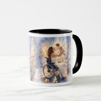 Moeder's Belofte Watercolor Kunstprint Mok