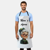 👵 Moeders Bijzondere Schort 👵 (Gedragen)