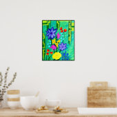 Moeders Bloemen Poster (Keuken)