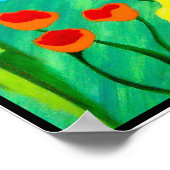 Moeders Bloemen Poster (Hoek)