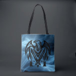 Moeders Bold Eagle op Blue Smoke Large Shoulder Ta Tote Bag<br><div class="desc">Moeders Bold Eagle op Blue Smoke Large Shoulder Tas</div>