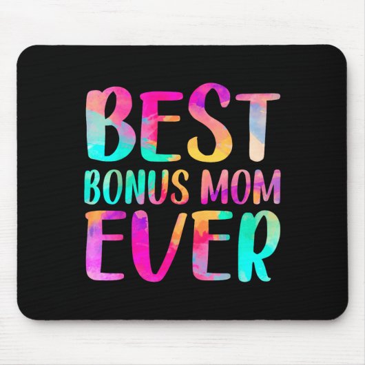 Moeders bonus ooit kleurrijk muismat (Voorkant)
