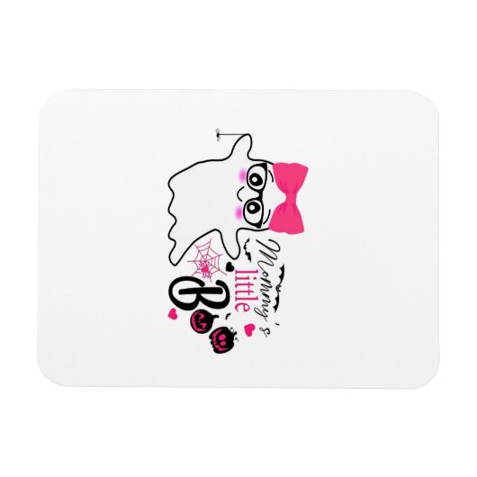 Moeder's Boo Halloween Magneet (Horizontaal)