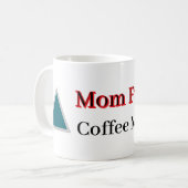 "Moeders Brandstof" koffiemok (Voorkant links)