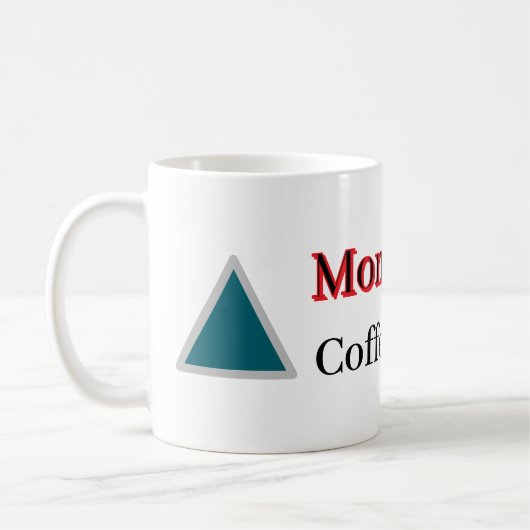"Moeders Brandstof" koffiemok (Links)