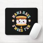 Moeders Camping Kawaii Smores Moeders Hebben Meer Muismat (Met muis)