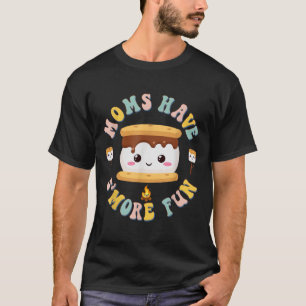 Moeders Camping Kawaii Smores Moeders Hebben Meer T-shirt